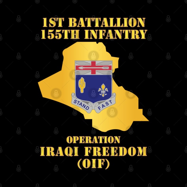 1st Bn 155th Infantry - OIF w Map by twix123844