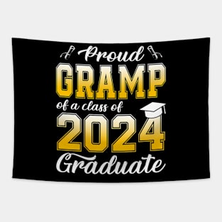 Proud Gramp Of A Class Of 2024 Graduate Senior Graduation Tapestry