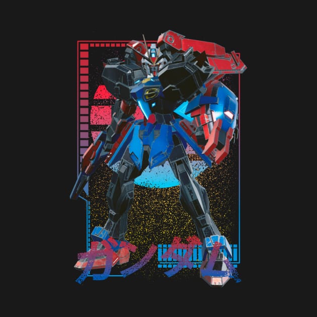 Hype Strike Gundam by gblackid