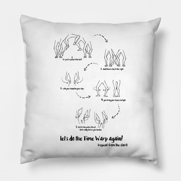 How to Time Warp Pillow by ggiuliafilippini