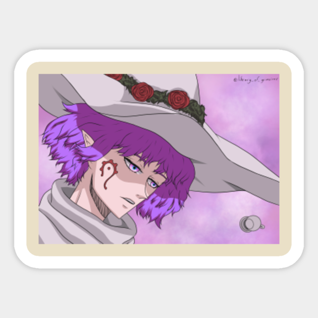 Black Clover Elf Dorothy Unsworth Black Clover Sticker Teepublic Zerochan has 7 dorothy unsworth anime images, and many more in its gallery. black clover elf dorothy unsworth