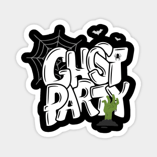 Halloween Ghost Party Magnet