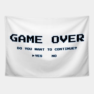 Game Over Tapestry