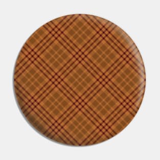 Autumn Tartan Pin