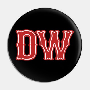 DW Boston Pride Red Sox Pin