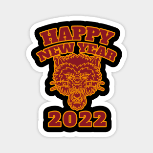 Happy new year 2022 chinese Magnet