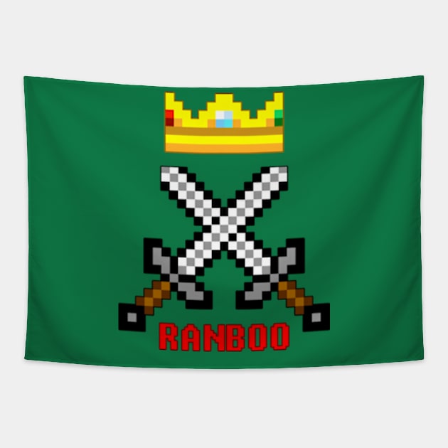 Ranboo Swords Tapestry by Scud"