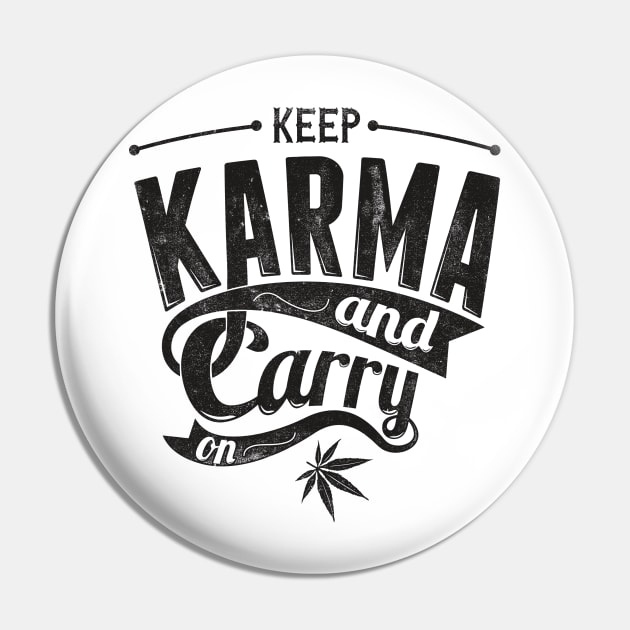 Karma Pin by FUNNY LIFE