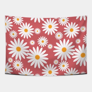 Seamless Sunflower Pattern Tapestry