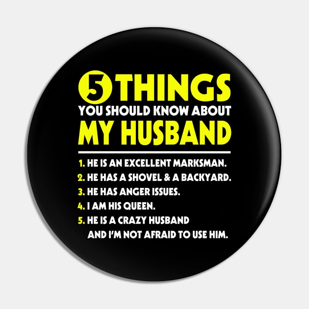 5 Things You Should Know about my Husband Pin by adik