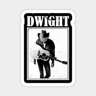 Dwight Yoakam // Vintage Distressed Magnet