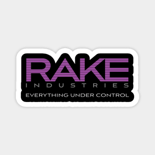 Rake Industries from the book MAGENTA by Warren Fahy Magnet