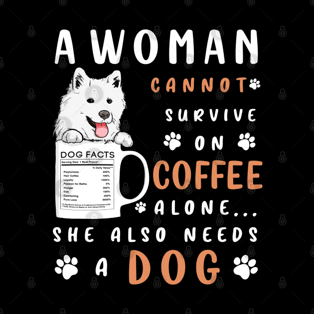 A woman cannot survive on coffee alone by Carlo Betanzos