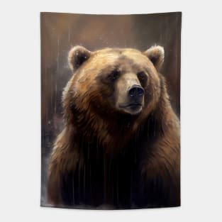 Arctic Kodiak Bear Tapestry