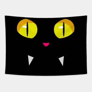 Cat Face Tapestry