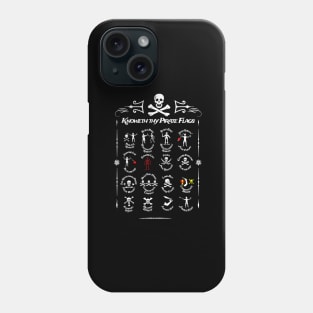 Know thy Pirate Flags of the Caribbean Sea Phone Case