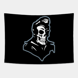 Rockabilly Skull Tapestry