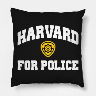 Harvard for Police Pillow