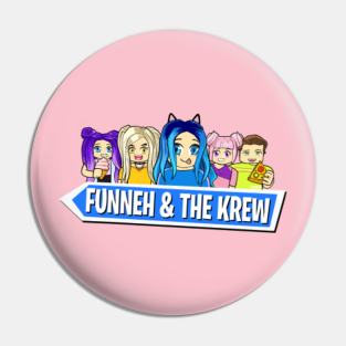 Funneh Roblox Pins And Buttons Teepublic - funneh roblox family drawing