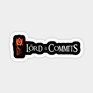 The Lord of the Commits Tee – One Branch to Rule Them All Magnet