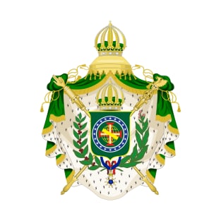 Imperial Coat of arms, complete version, design of the second reign (1840–1889) T-Shirt