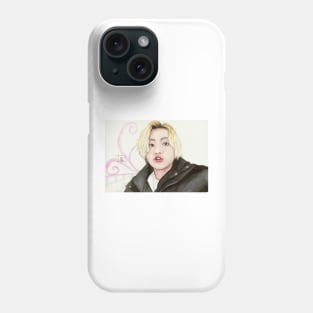 Jungkook Blonde Selca Pout Phone Case