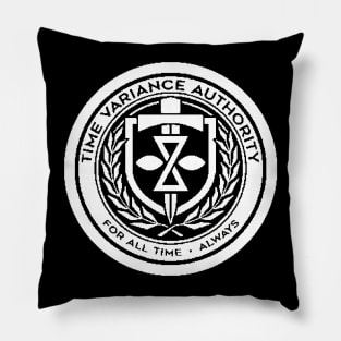 TVA T-Shirt Loki Black and White Pillow