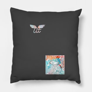 LitQ - Anime Art basketball smoke weed vibe print Pillow