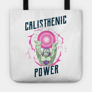 CALISTHENICS POWER - anime inspired design Tote