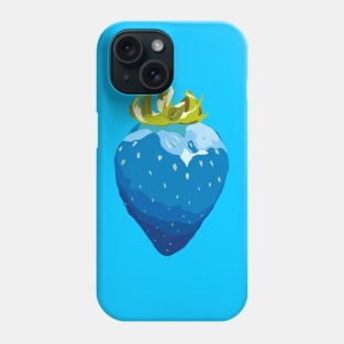 Blue Strawberry Phone Case