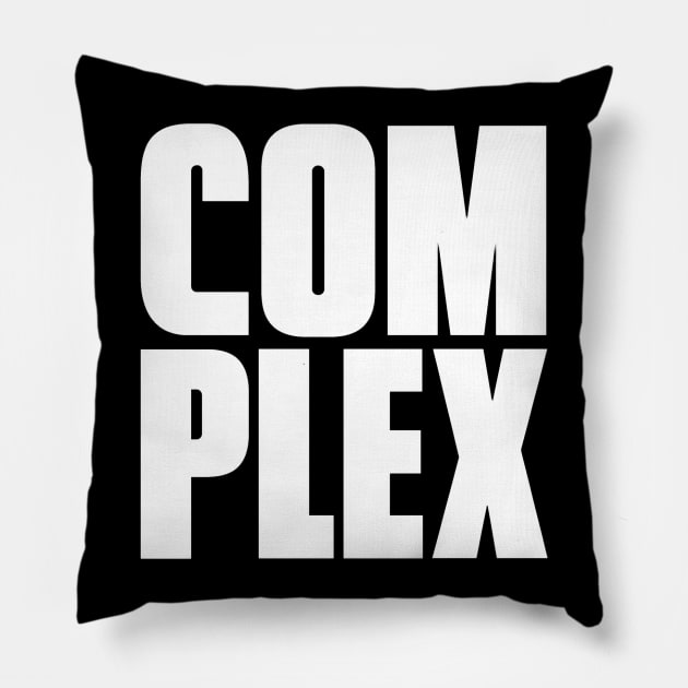 Complex Pillow by daniojrm