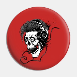 Halloween Skull 2020 Design Pin