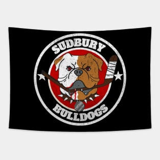 SUDBURY BULLDOGS hockey Tapestry