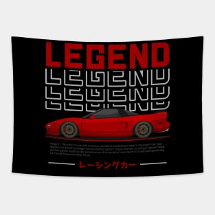 Midnight Racer Red NS X JDM Tapestry