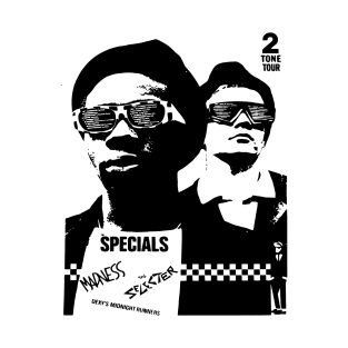 The Specials Band Enjoy Popular With Many Songs Retro Classic Art Specials Band 2 Tone Tour 2 Tone T-Shirt