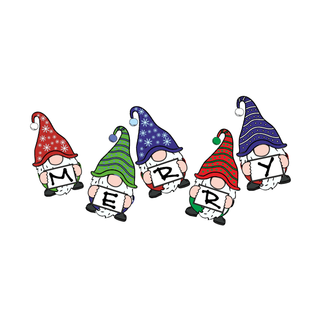 Scattered Merry Gnomes by m2inspiration