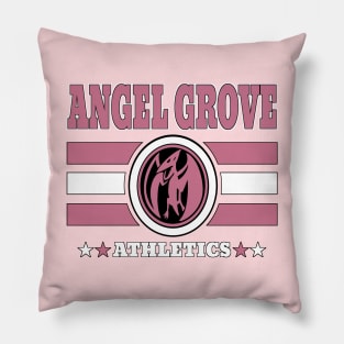 Angel Grove Athletics - Pink Pillow