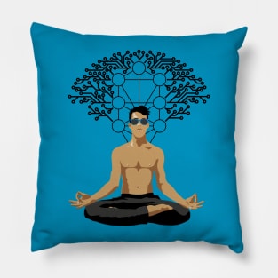 Techno Meditation Pillow