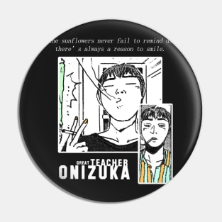 Great Teacher Onizuka ''SUNFLOWER'' V1 Manga Anime Pin