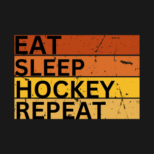 Eat Sleep Hockey Repeat T-Shirt