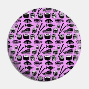 Sushi Pattern Pin