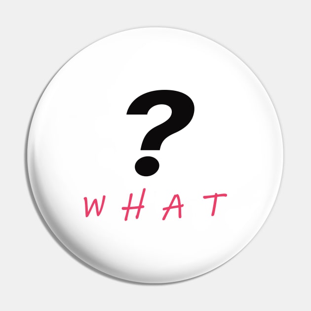 question mark Pin by winkstore