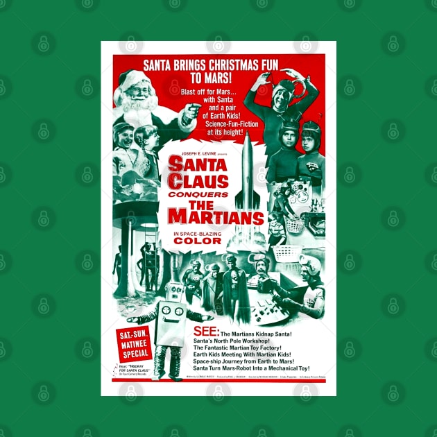 Santa Claus Conquers the Martians by zombill