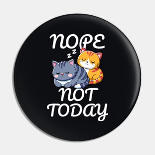 Cat Nap Nope Not Today Pin