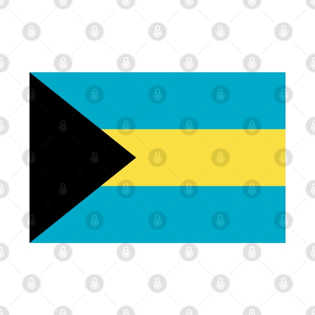 Flag of the Bahamas by COUNTRY FLAGS