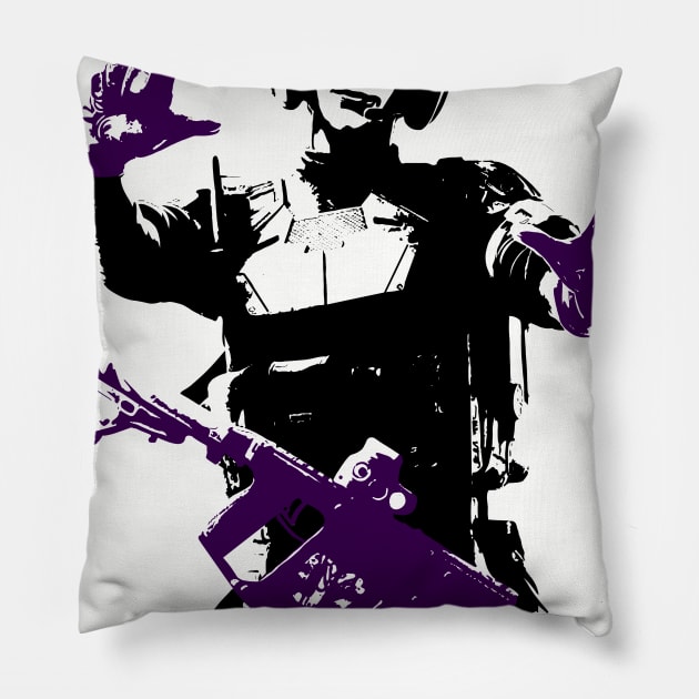 Rainbow Six Siege Mira Pillow by Donut