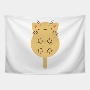 Potato cat Tapestry