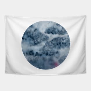 Storm clouds (circle) Tapestry