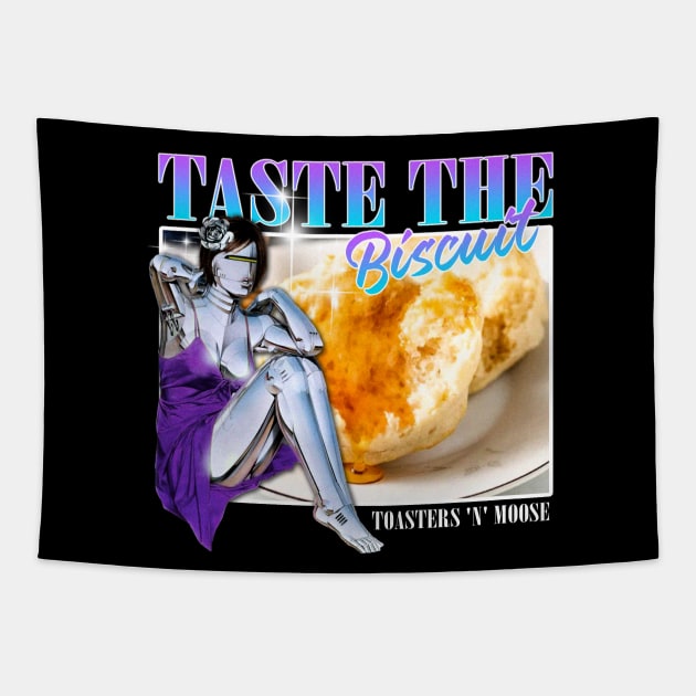 Taste The Biscuit Fan Tapestry by crystal.module