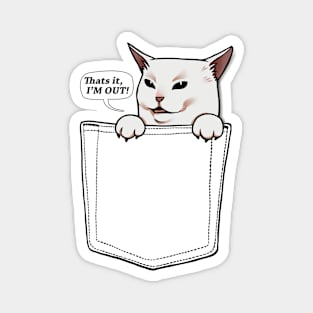 Funny Cat Memes 1 Magnet